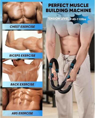 Zaucet Saker Twister Arm Trainer - Adjustable Resistance For Full-Body Workout