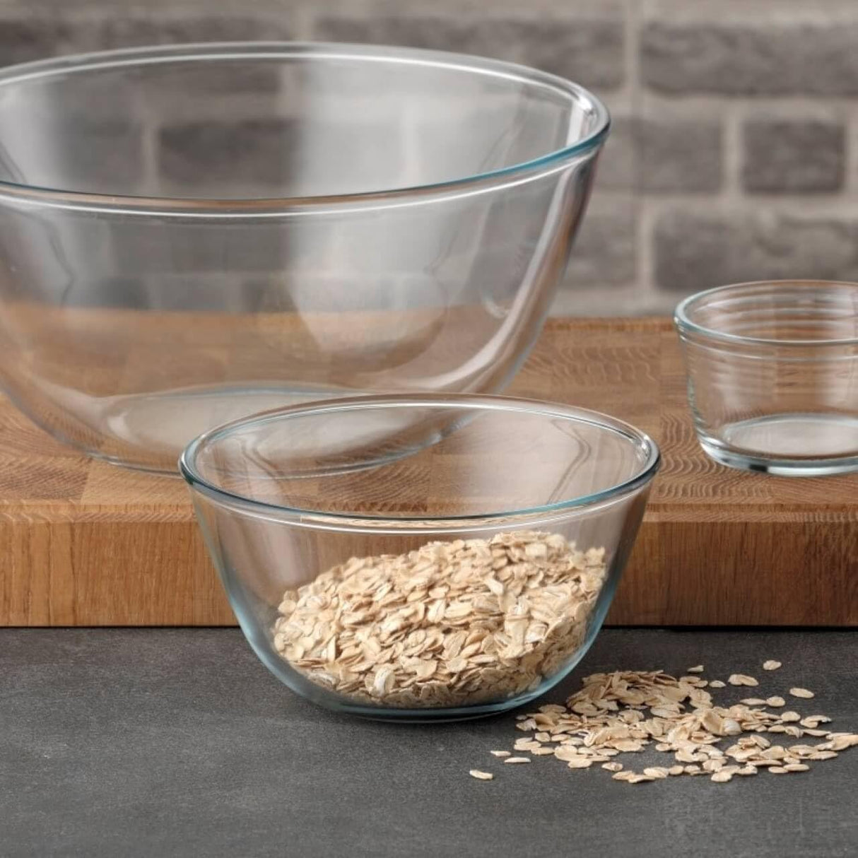 Simax Borosilicate Glass Baking Dish - 15 cm Thermal Shock Resistant