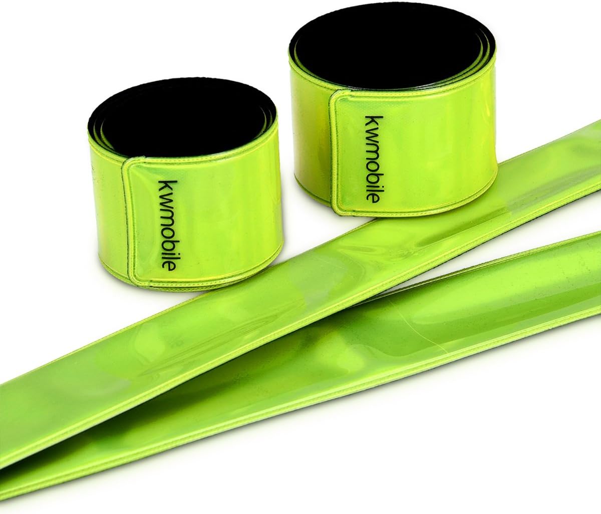 kwmobile 3-in-1 Reflective Safety Vest Set - High-Visibility Yellow