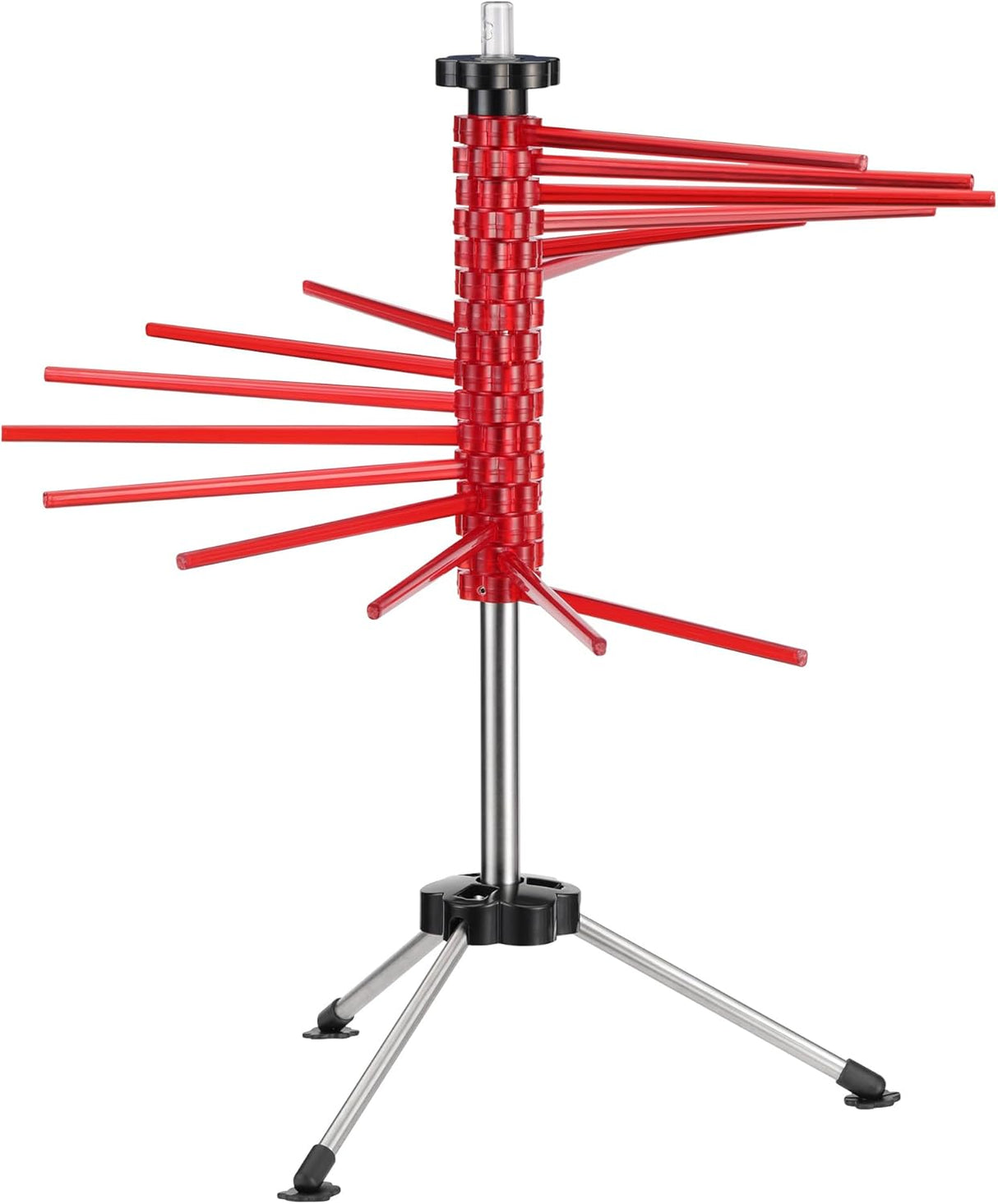 Navaris Collapsible Pasta Drying Rack - 16 rods