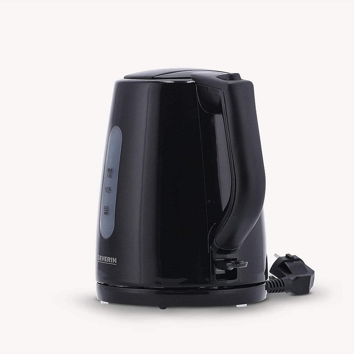 Severin WK 3410 Easy Handling Kettle - Black, 1 Liter Capacity