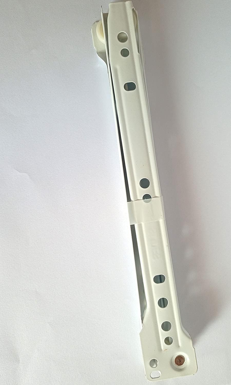 Generic Hardware 20-Inch Drawer Channel Slide Kit - Off-White Metal