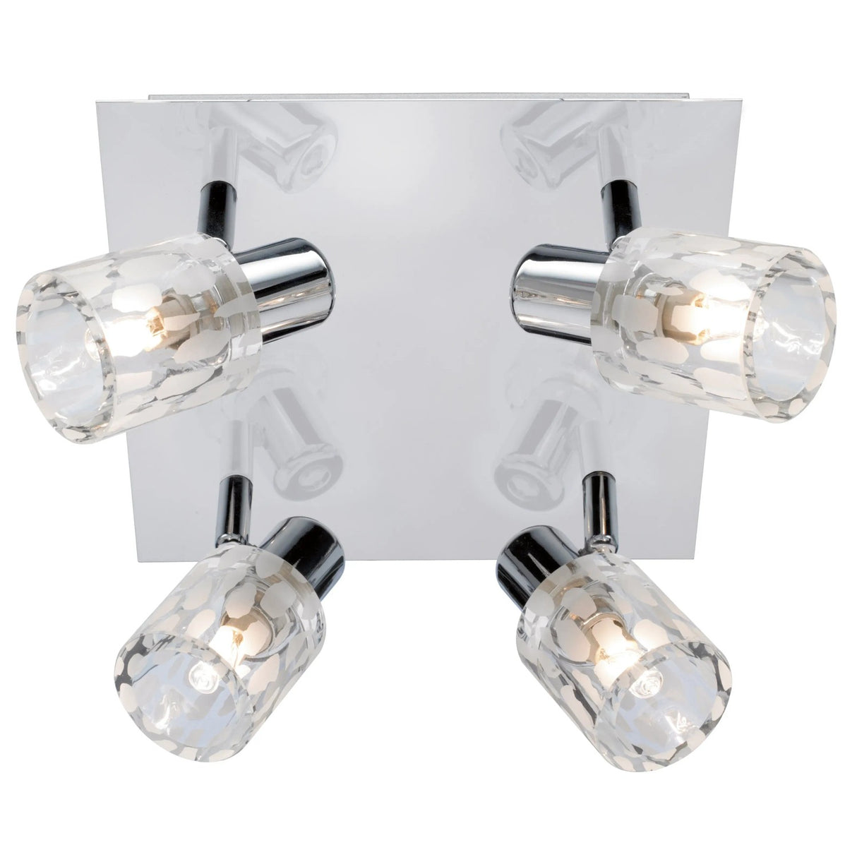 OBI Licata Rondell 4-Piece Spotlight - Chrome with Halogen Bulbs