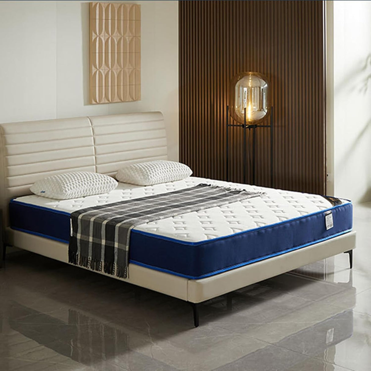 Generic Memory Foam Hybrid Mattress - Medium Firm, 90x200cm