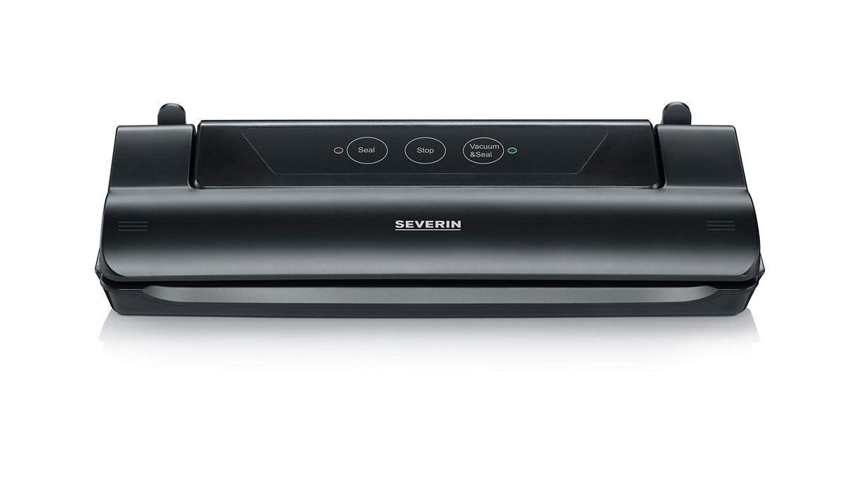 Severin FS 3610 Vacuum Sealer in black with vacuum bags