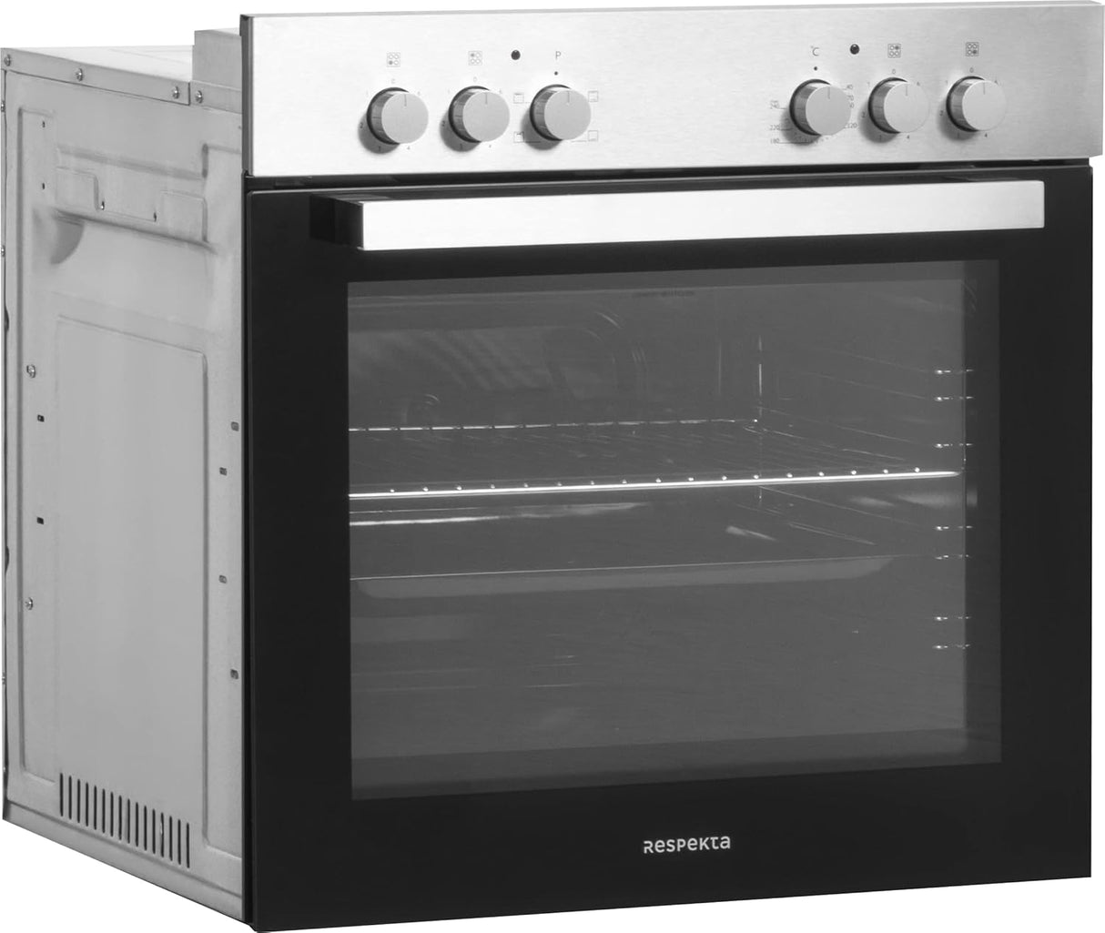 Respekta HS2000-33 Frameless Ceramic Hob 2 Zones Black