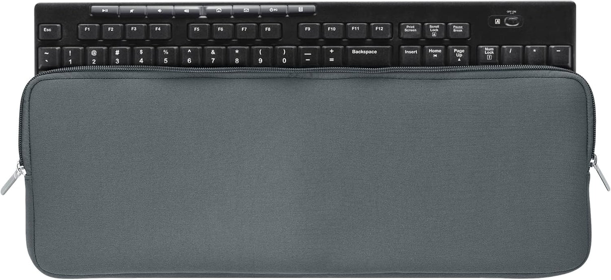 kwmobile Neoprene Pouch - Grey keyboard protection