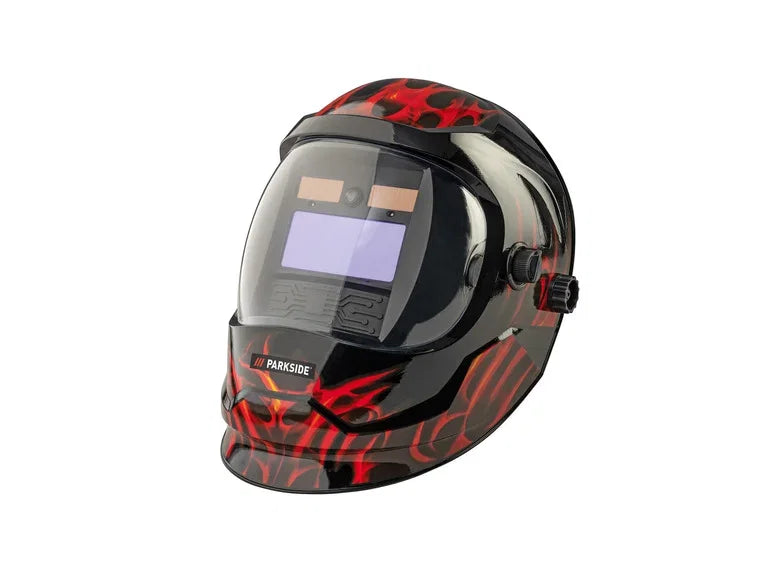 Parkside PSHL 2 D1 Automatic Darkening Welding Helmet, Black
