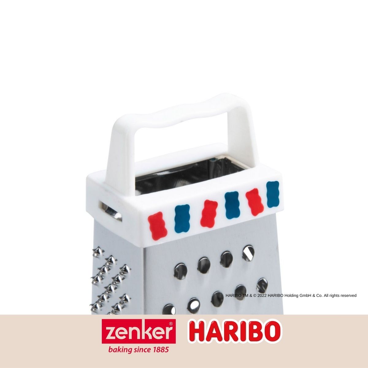 Zenker Haribo 4-Sided Mini Grater - Stainless Steel
