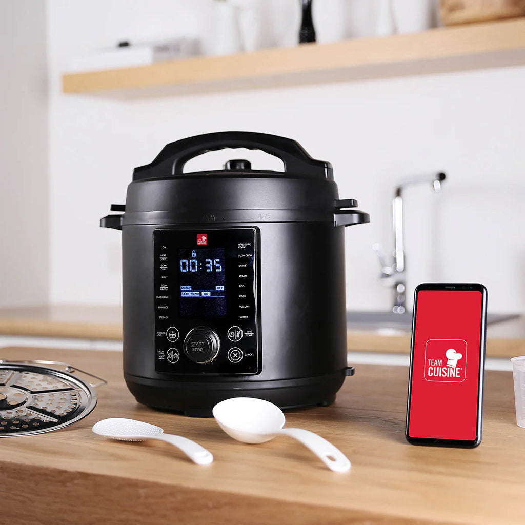 TEAM CUISINE Smart Pressure Cooker - Wi-Fi enabled