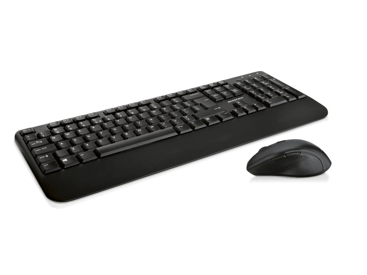 SILVERCREST Wireless Keyboard Mouse Set - CZ/SK Layout