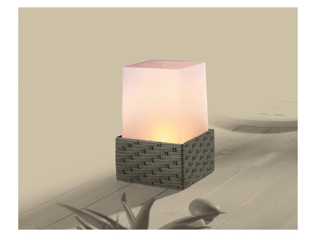 LIVARNO LED Solar Lamp with Flickering Flame Effect