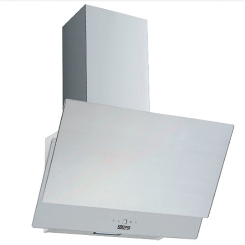KromsLine KC-GLASS-900-TC-W Decorative Hood - White Glass