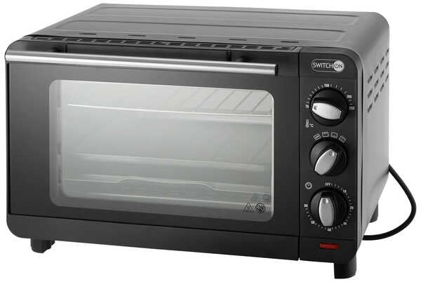 Switch On MO-A0201 Mini Electric Oven - Black 13L