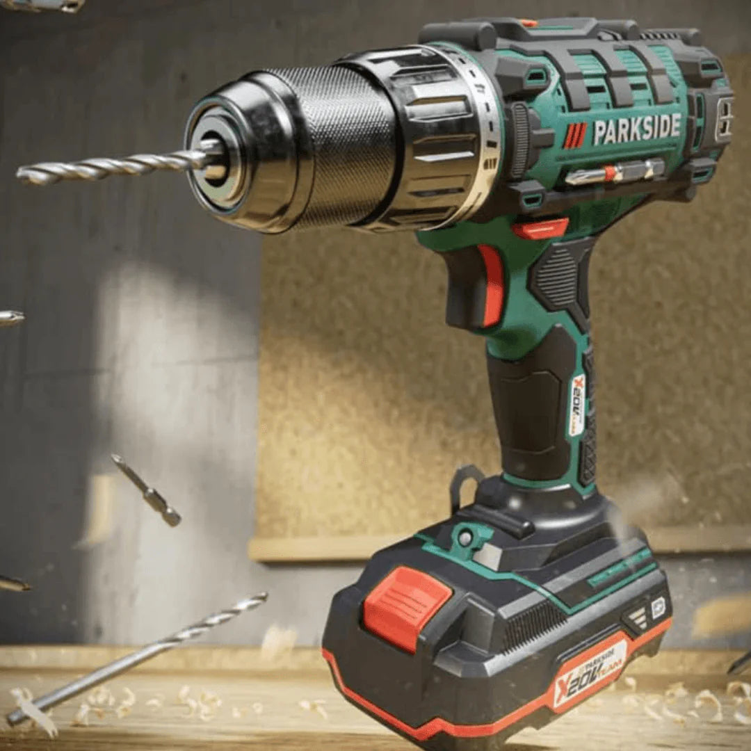 PARKSIDE PABS 20-LI-E6 Cordless Drill-Driver Set 20V