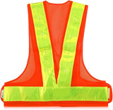 Kwmobile LED Light Safety Vest with 16 LEDs and Reflective Stripes