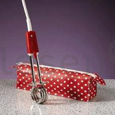 Rommelsbacher Travel Immersion Heater - 350W, Stainless Steel, Red