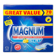 Magnum All in 1 Lemon Dishwasher Tablets - 70 Count, Powerful Cleaning