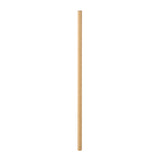 DUNI Paper Straws - Brown, 20cm Length, 6mm Diameter, 400 Pieces