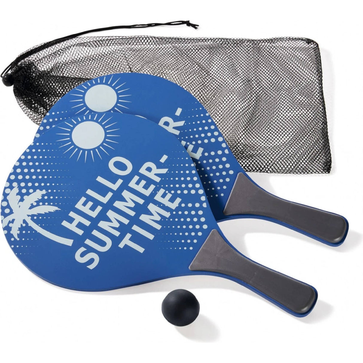 Crivit Set of 2 Rackets with Ball and Bag for Outdoor Play