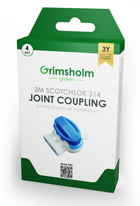 3M Scotchlok 314 Joint Coupling - Robot Mower Cable Connector, 4 pcs