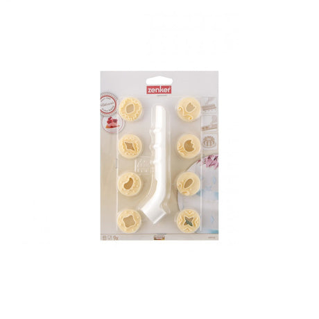 Fackelmann Zenker Cake Decorator Set - 9 Piece Plastic