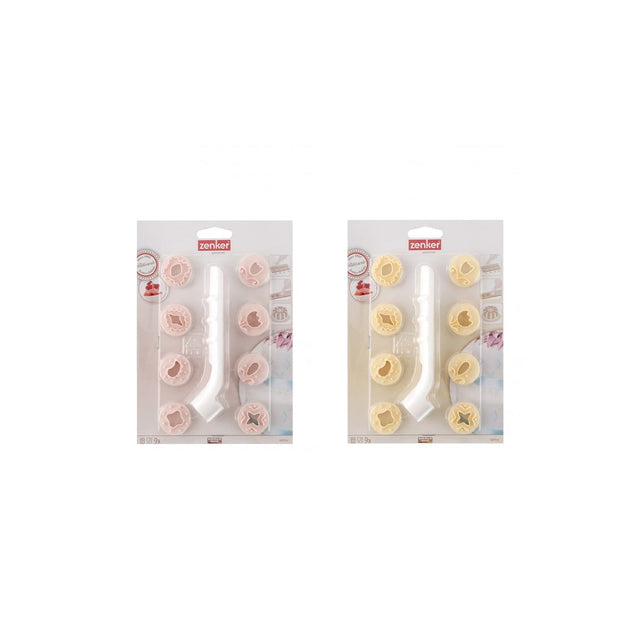 Fackelmann Zenker Cake Decorator Set - 9 Piece Plastic