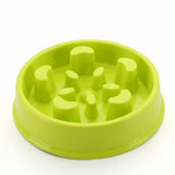 Grandez Slow Feeder Dog Bowl Fan Shape For Healthy Eating