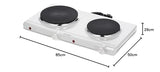 Severin Double Hotplate, 2 Cooking Plates - Compact & Powerful