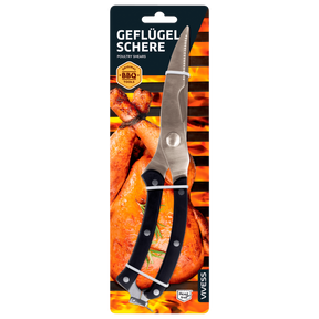 Vivess Poultry Shears - Spring-Loaded Blades