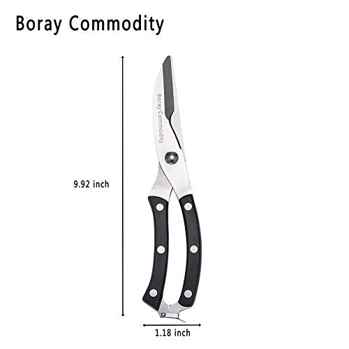 Boray Commodity Poultry Shears Multifunctional Kitchen Scissors - Heavy Duty & Sharp