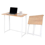 H&H Happy Home Foldable Table Desk - Modern Design For Home Office