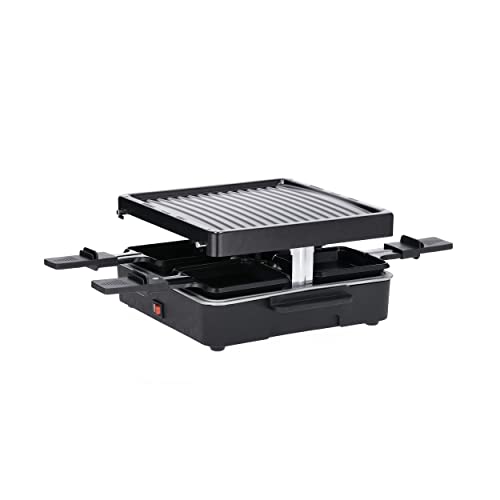 Severin Mini Raclette Grill For 4 Persons - Safe And Compact Design