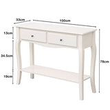Sogesfurniture Modern Coffee Table With 2 Drawers - Stylish & Functional