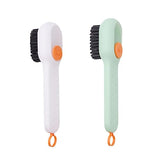 Generic Shoe Brush Automatic Liquid Discharge With Soft Bristles