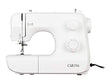 Lidl Carina Sewing Machine with 33 stitch options and automatic needle threader, showcasing its sleek design and features.