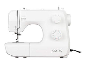 Lidl Carina Sewing Machine with 33 stitch options and automatic needle threader, showcasing its sleek design and features.