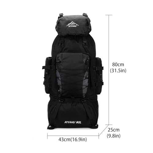 Cinghi Lusso Hiking Backpack 90L Rucksack For Men Women - Waterproof & Spacious