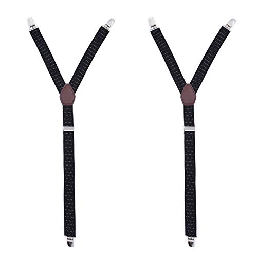 Kedofe Men'S Shirt Stays - Adjustable Garter Straps For Comfort
