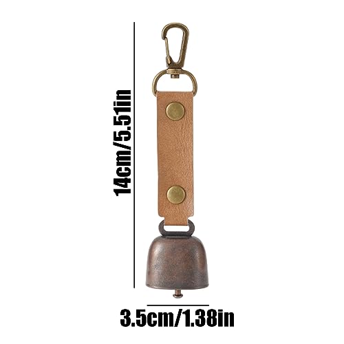 Ksiee Bear Bell For Bear Deterrent With Magnetic Silencer - Loud & Durable