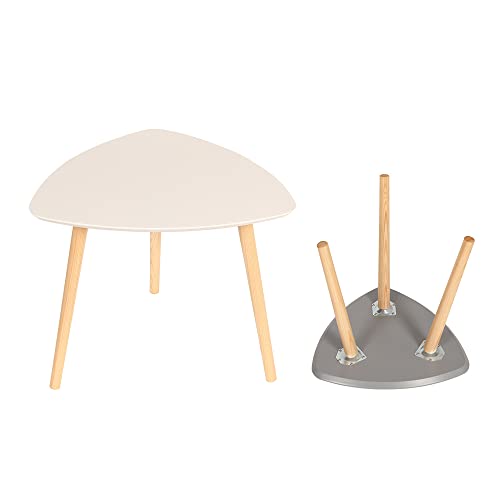 Mymai Hwb05-Gwe Coffee Table Set Of 2 For Living Room And Bedroom - Elegant Design