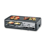 Severin Raclette Maker For 8 People - Non-Stick Griddle With Temperature Control