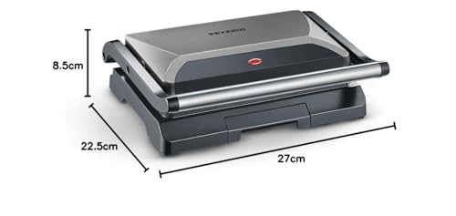Severin Kg 2394 Compact Multigrill - 800 W, Lightweight & Portable