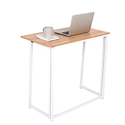 H&H Happy Home Foldable Table Desk - Modern Design For Home Office