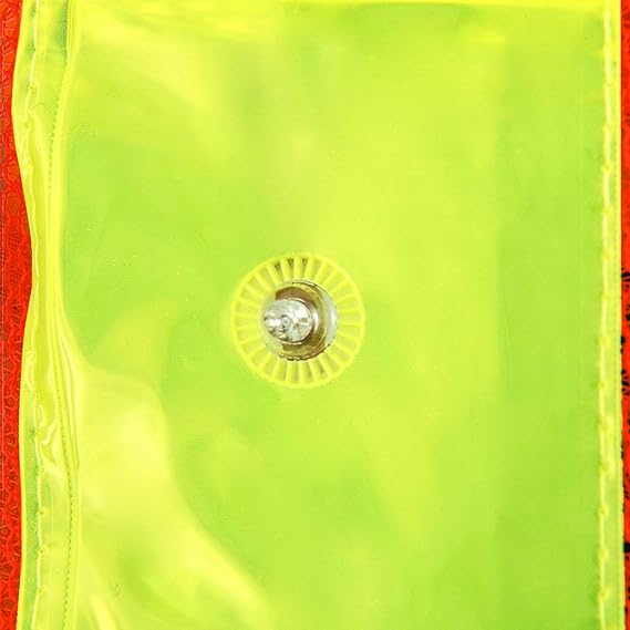 Kwmobile LED Light Safety Vest with 16 LEDs and Reflective Stripes