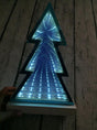 SunLamp Melinera 3D Christmas Tree - LED Backlight Mirror Surface