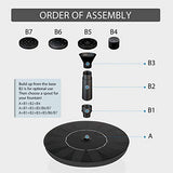 Vivohome Bird Bath With Solar Fountain - Durable & Bird-Friendly Design