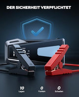 Buture Vac Jump Starter Power Bank For All Petrol & 10.0L Diesel Engines