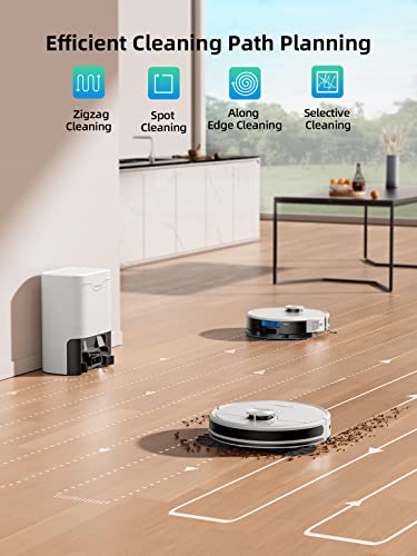 Honiture Robot Vacuum Cleaner Q6 Se - 3500Pa Suction Power & Self-Emptying
