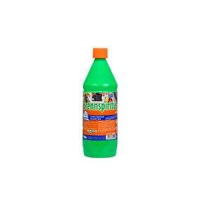 RobbyRob Methylated Spirits - 1 Liter container with child-proof cap for cooker fuel